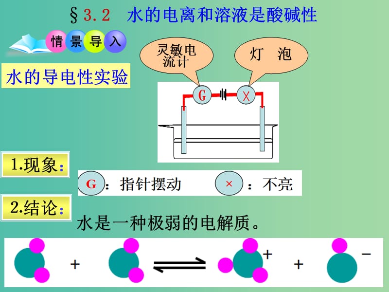 河北省石家莊市高中化學 第三章 水溶液中的離子平衡 3.2 水的電離和溶液的酸堿性課件 新人教版選修4.ppt_第1頁