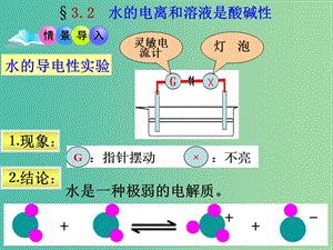 河北省石家莊市高中化學 第三章 水溶液中的離子平衡 3.2 水的電離和溶液的酸堿性課件 新人教版選修4.ppt