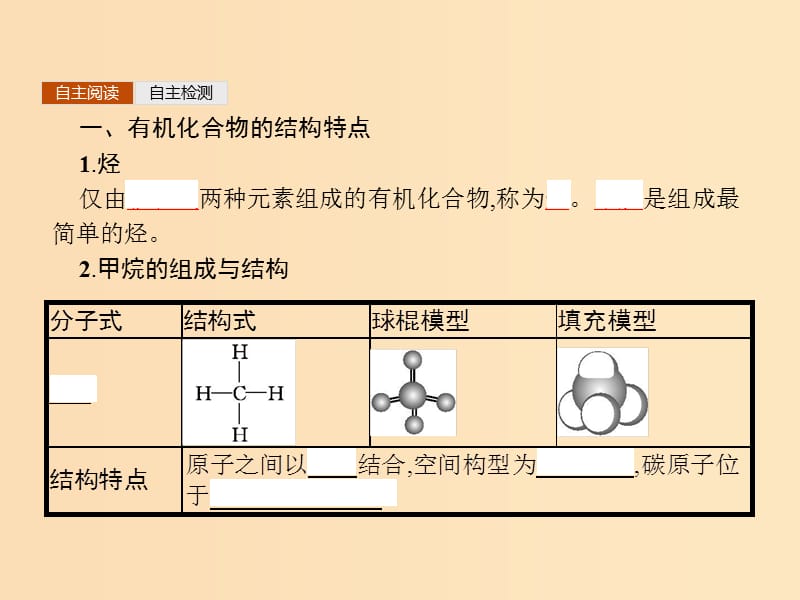 2018年秋高中化学 第3章 重要的有机化合物 3.1.2 有机化合物的结构特点课件 鲁科版必修2.ppt_第3页