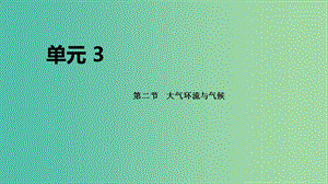 2020屆高考地理總復(fù)習(xí) 第三單元 地球上的大氣 第二節(jié) 大氣環(huán)流與氣候課件.ppt