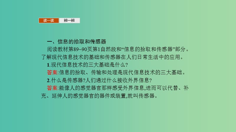 2019高中物理 第四章 电磁波及其应用 4.4 信息化社会课件 新人教版选修1 -1.ppt_第3页