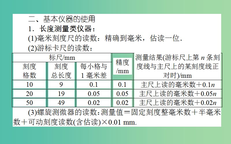 2019届高考物理二轮复习第6章物理实验6.1力学实验与创新课件.ppt_第3页