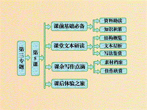 2018-2019學(xué)年高中語文 第三專題 第5課 貝多芬傳課件 蘇教版選修《傳記選讀》.ppt