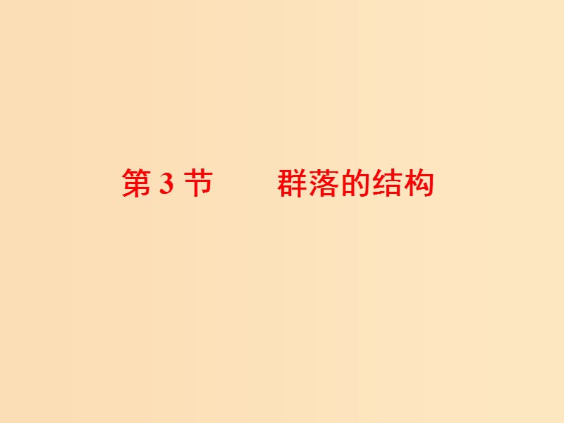 2018-2019學(xué)年高中生物 第4章 種群和群落 第3節(jié) 群落的結(jié)構(gòu)課件 新人教版必修3.ppt_第1頁(yè)