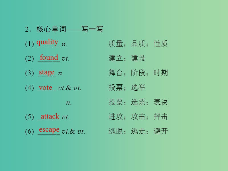 高考英语大一轮复习第1部分模块复习方略Unit5NelsonMandela-amodernhero课件新人教版.ppt_第3页