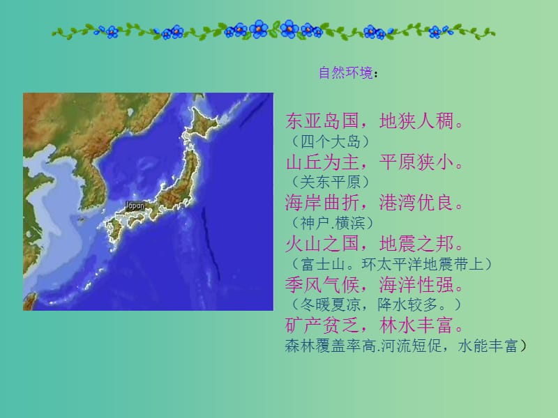 山东省济宁市2018-2019学年高考地理总复习 世界地理 日本课件.ppt_第3页