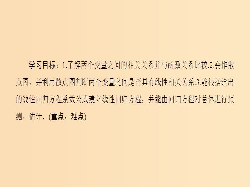 2018-2019学年高中数学 第2章 统计 2.4 线性回归方程课件 苏教版必修3.ppt_第2页