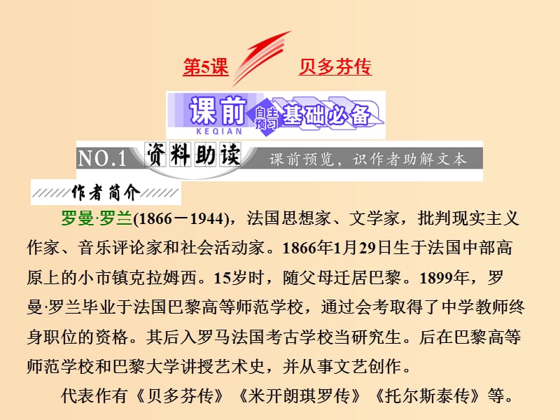 2018-2019学年高中语文第三专题第5课贝多芬传课件苏教版选修传记蚜.ppt_第3页