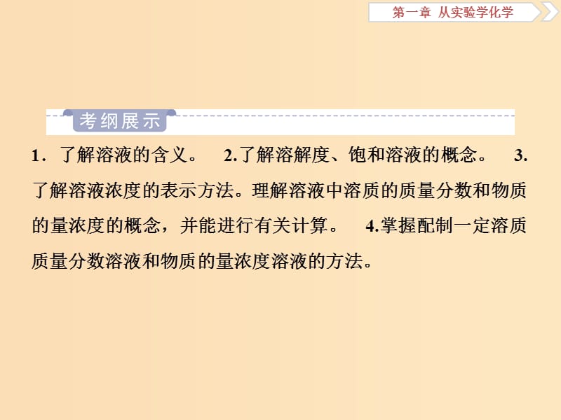 2019版高考化学一轮复习 第一章 从实验学化学 第四讲 物质的量在化学实验中的应用课件.ppt_第2页