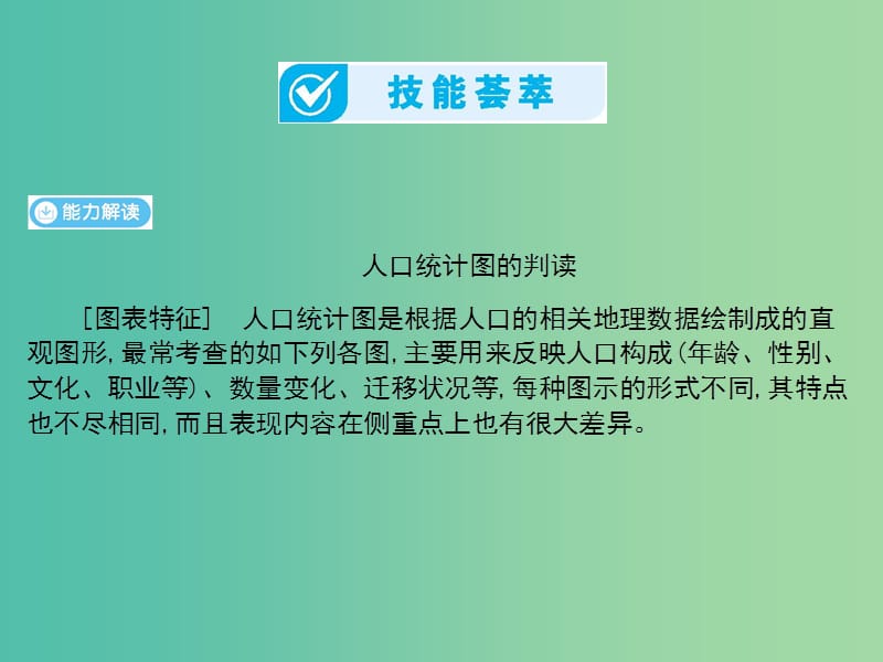 2019届高考地理一轮总复习 第五单元 人口的增长、迁移与合理容量单元综合提升课件 中图版.ppt_第2页