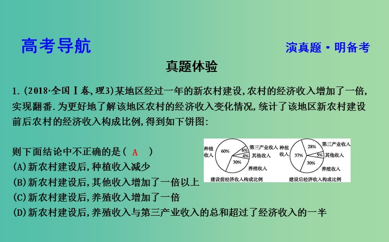 2019届高考数学二轮复习第一篇专题七概率与统计第1讲概率随机变量及其分布列课件理.ppt_第3页