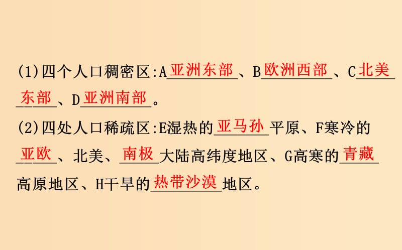 2019版高考地理一轮复习 区域地理 第二单元 世界地理 第5讲 居民与聚落 世界的发展差异 2.5.1 世界的人口、人种、语言和宗教课件.ppt_第3页