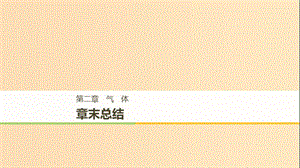 2018-2019版高中物理 第二章 氣體章末總結(jié)課件 教科版選修3-3.ppt