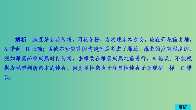 2020年高考生物一轮复习 第5单元 遗传的基本规律与伴性遗传 第14讲 基因的分离定律习题课件（必修2）.ppt_第2页