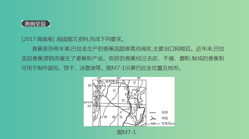 2019高考地理一轮复习答题模板7区域特征描述型课件鲁教版.ppt_第2页