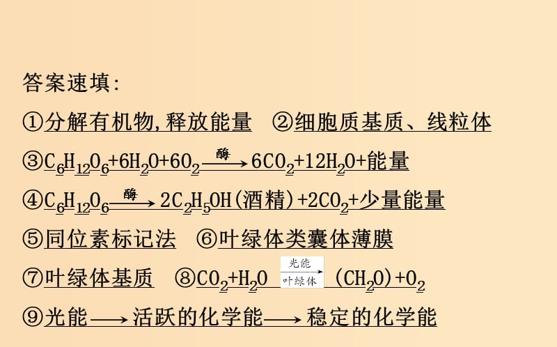 2019版高考生物二轮复习 专题三 细胞呼吸与光合作用课件.ppt_第3页