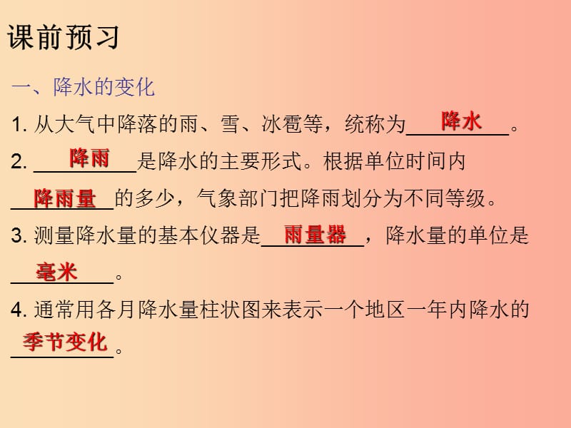 七年级地理上册3.3降水的变化与分布知识梳理型课件 新人教版.ppt_第3页