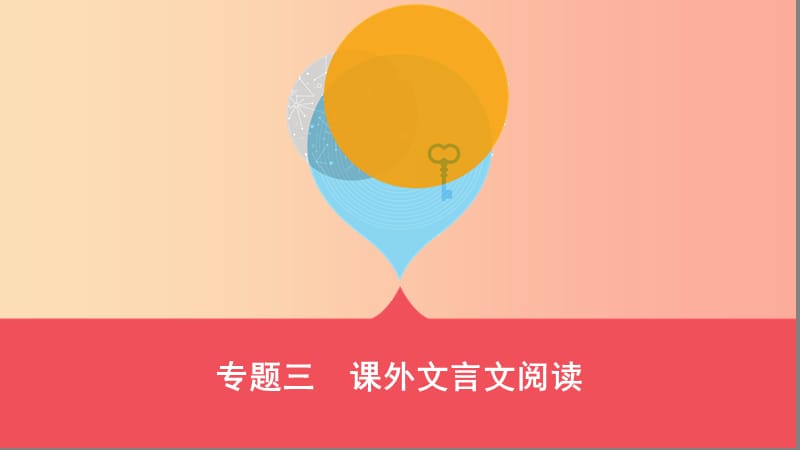 山西省2019屆中考語文總復(fù)習(xí) 古詩文滿分練測 專題三 課外文言文閱讀課件.ppt_第1頁