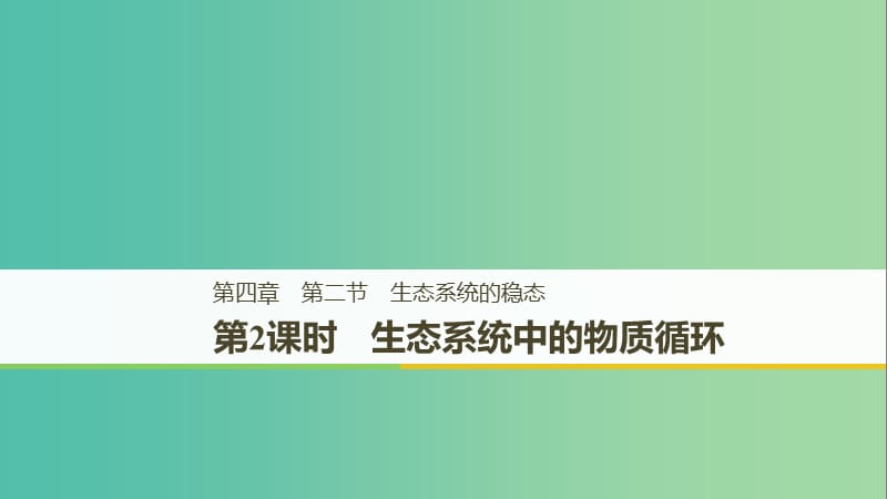 2018-2019版高中生物 第四章 生態(tài)系統(tǒng)的穩(wěn)態(tài) 第二節(jié) 生態(tài)系統(tǒng)穩(wěn)態(tài)的維持 第2課時課件 蘇教版必修3.ppt_第1頁