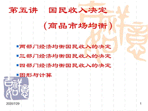 國民收入決定(商品市場均衡).ppt