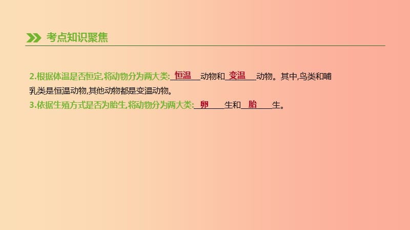 2019年中考生物专题复习五生物的多样性及其保护第19课时动物的主要类群课件新人教版.ppt_第3页