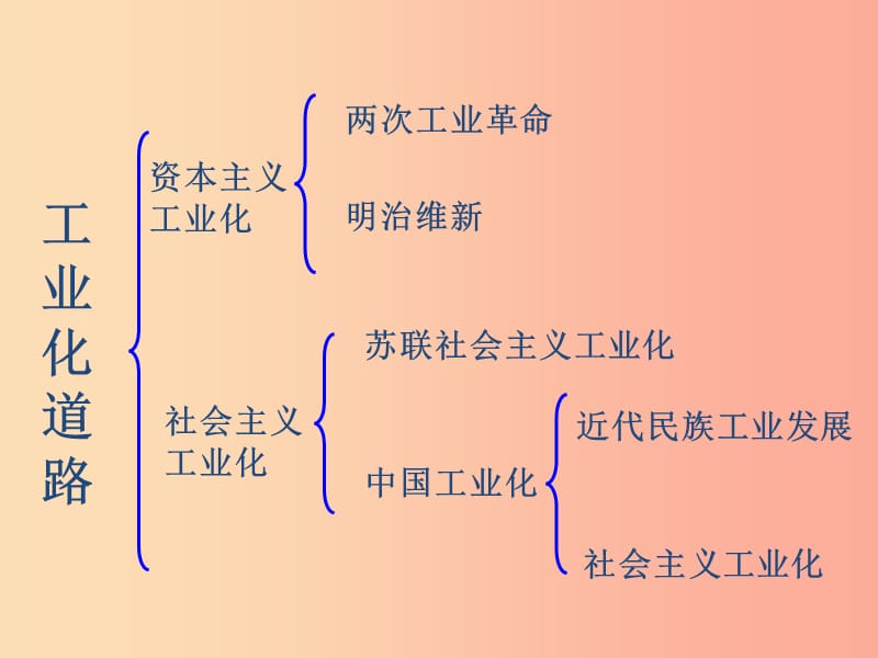 2019年中考历史一轮复习 中外工业化比较课件.ppt_第3页