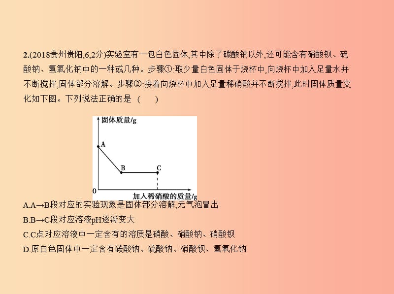 （全国版）2019年中考化学复习 专题六 盐 化学肥料（试卷部分）课件.ppt_第3页