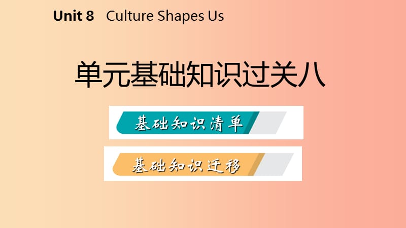 九年级英语下册Unit8CultureShapesUs知识基础过关八课件新版冀教版.ppt_第2页