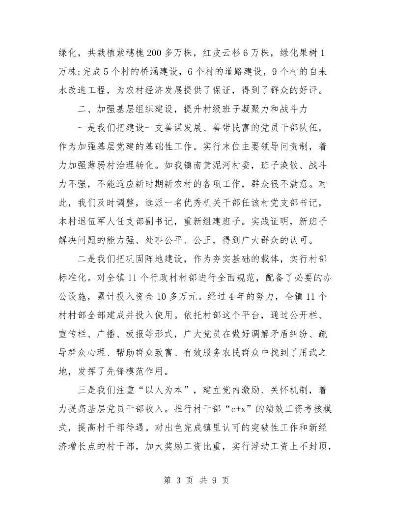 2018年镇党委书记个人总结范文.doc_第3页
