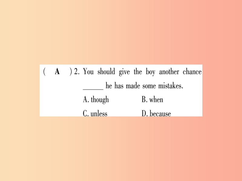 2019秋九年级英语下册 Unit 8 Culture Shapes Us Lesson 45 Different Manners作业课件（新版）冀教版.ppt_第3页