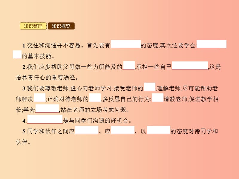 七年级政治下册 第二单元 让我们真情互动 第四课 学会沟通 第1框 学会沟通和交往课件 北师大版.ppt_第2页