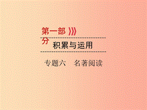 （廣西專用）2019中考語文一輪新優(yōu)化 專題六 名著閱讀課件.ppt