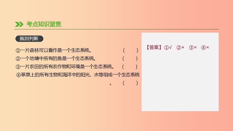 2019年中考生物 专题复习一 生物与环境 第02课时 生态系统与生物圈课件 新人教版.ppt_第3页