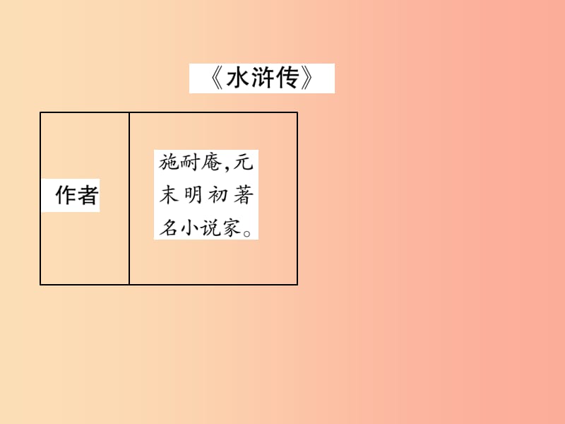 2019年九年级语文上册 第六单元文学名著导读三习题课件 新人教版.ppt_第2页