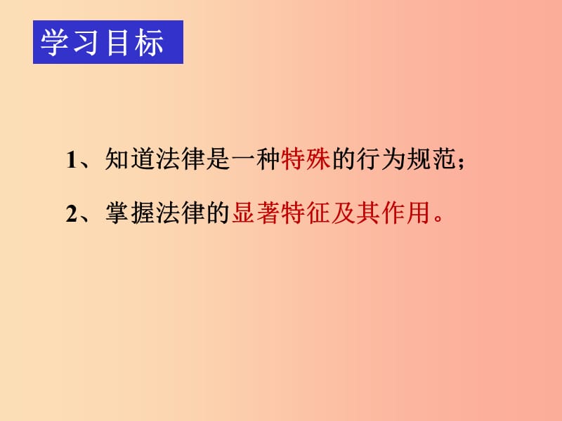 汕头市七年级道德与法治下册 第四单元 走进法治天地 第九课 法律在我们身边 第2框 法律保障生活 新人教版.ppt_第2页