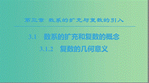 2018年秋高中數(shù)學 第3章 數(shù)系的擴充與復數(shù)的引入 3.1 數(shù)系的擴充和復數(shù)的概念 3.1.2 復數(shù)的幾何意義課件 新人教A版選修1 -2.ppt