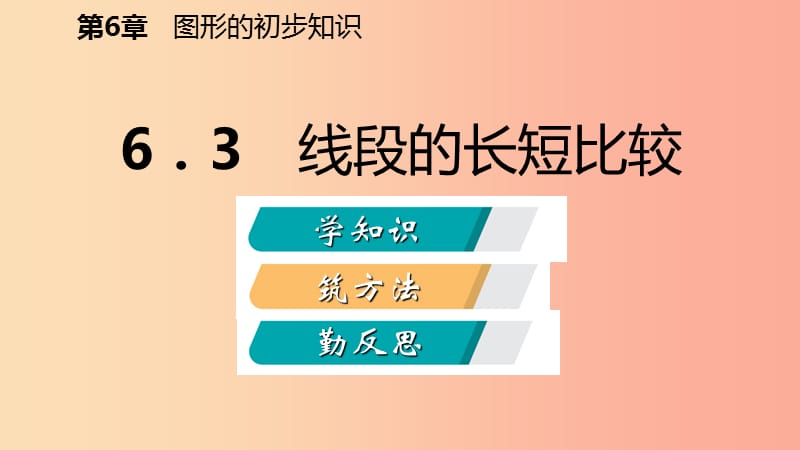 2019年秋七年级数学上册第六章图形的初步知识6.3线段的长短比较导学课件新版浙教版.ppt_第2页