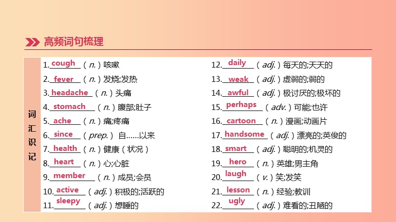 柳州专版2019中考英语高分复习第四篇教材过关篇课时11Modules4_5八下课件.ppt_第3页