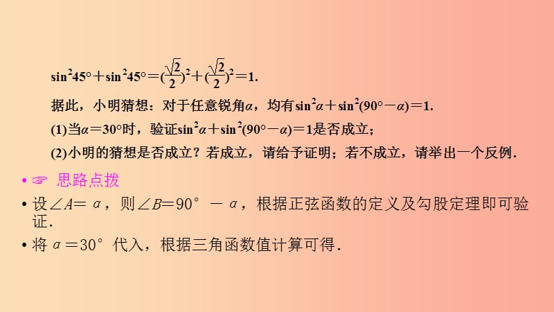 （贵阳专用）2019中考数学总复习 第二部分 热点专题解读 专题三 与直角三角形相关的探究及应用课件.ppt_第3页