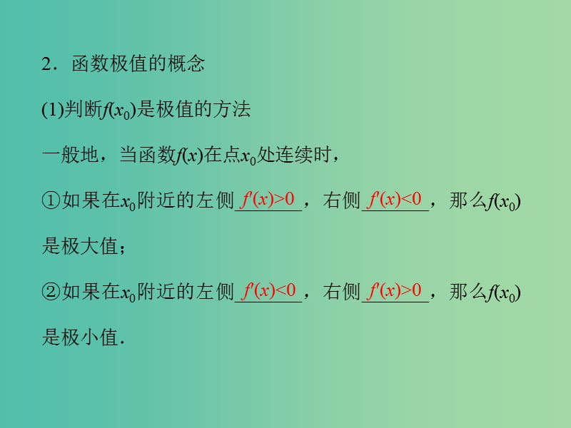 陕西省蓝田县高中数学 第四章 导数应用 4.2.2 最大值最小值问题课件 北师大版选修1 -1.ppt_第3页