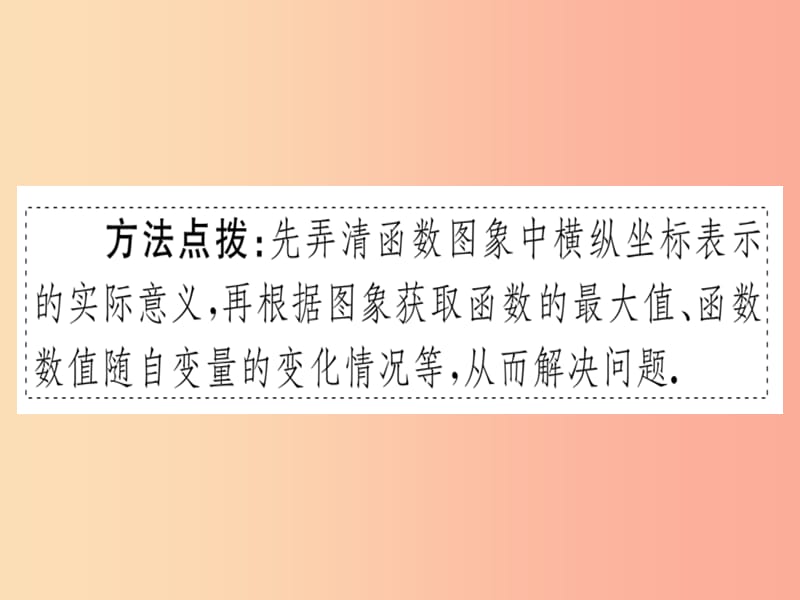 八年级数学上册 4 微专题 函数图象信息问题（安徽热点）习题讲评课件 （新版）沪科版.ppt_第2页