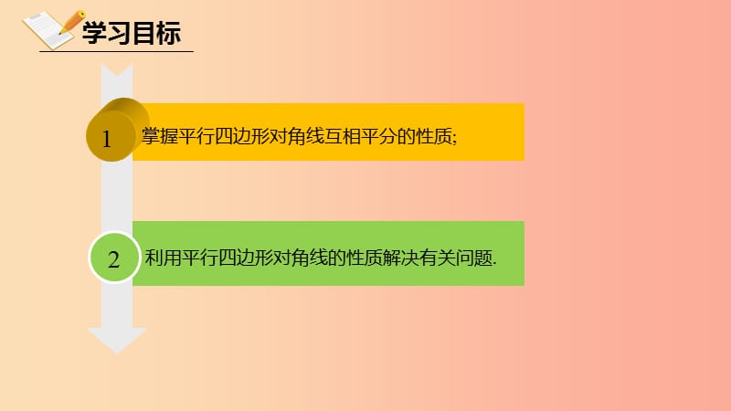 八年级数学下册第六章平行四边形6.1平行四边形的性质6.1.2平行四边形的性质课件（新版）北师大版.ppt_第2页