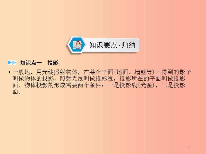 遵义专版2019中考数学高分一轮复习第一部分教材同步复习第七章图形与变换课时25视图投影及尺规作图课件.ppt_第2页