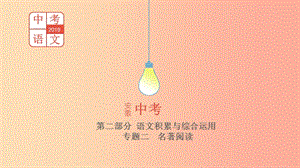 （安徽專用）2019年中考語(yǔ)文總復(fù)習(xí) 第二部分 語(yǔ)文積累與綜合運(yùn)用 專題二 名著閱讀《海底兩萬(wàn)里》課件.ppt