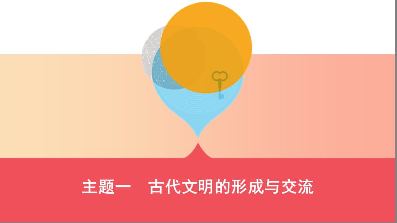 山西专用2019中考历史一轮复习第四单元世界古代史三四百万年前至15世纪末主题一古代文明的形成与交流课件.ppt_第1页