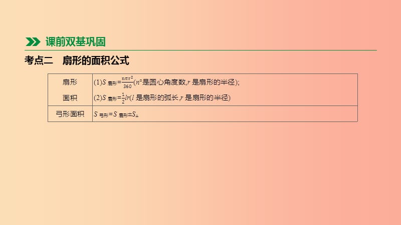 2019年中考数学总复习 第六单元 圆 第27课时 与圆有关的计算课件 湘教版.ppt_第3页