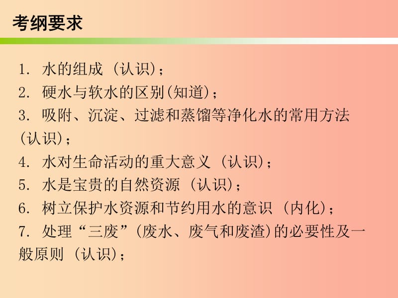 2019秋九年级化学上册 期末复习精炼 第四单元 自然界的水 专题一 本章知识梳理课件 新人教版.ppt_第3页