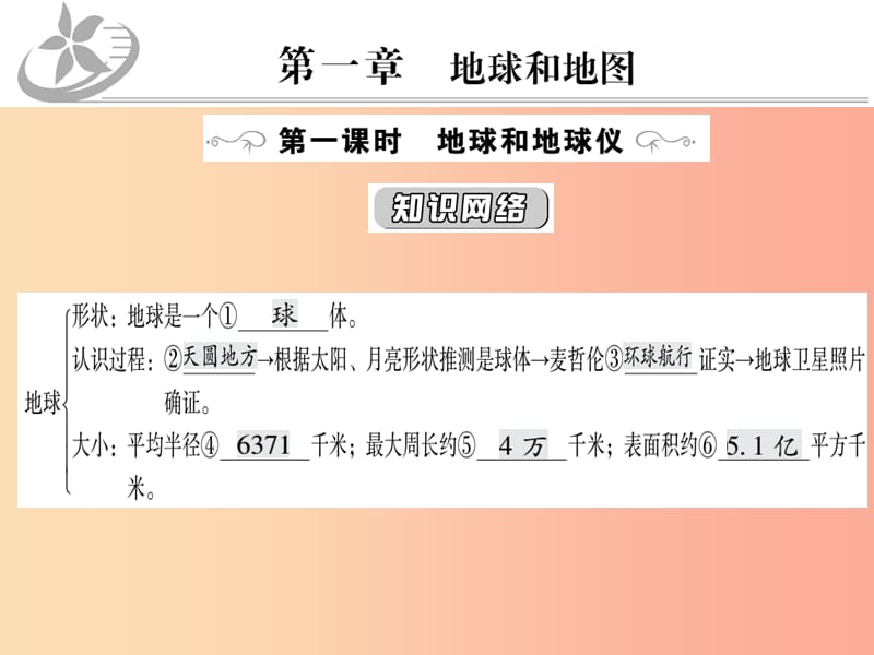 2019中考地理一輪復習 第1章 地球和地圖（第1課時地球和地球儀）課件.ppt_第1頁