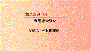 （江西專用）2019中考化學(xué)總復(fù)習(xí) 第二部分 專題綜合強(qiáng)化 專題二 坐標(biāo)曲線題課件.ppt