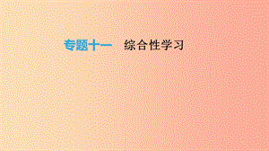 2019年中考語(yǔ)文總復(fù)習(xí) 三 綜合性學(xué)習(xí) 專題11 綜合性學(xué)習(xí)課件.ppt